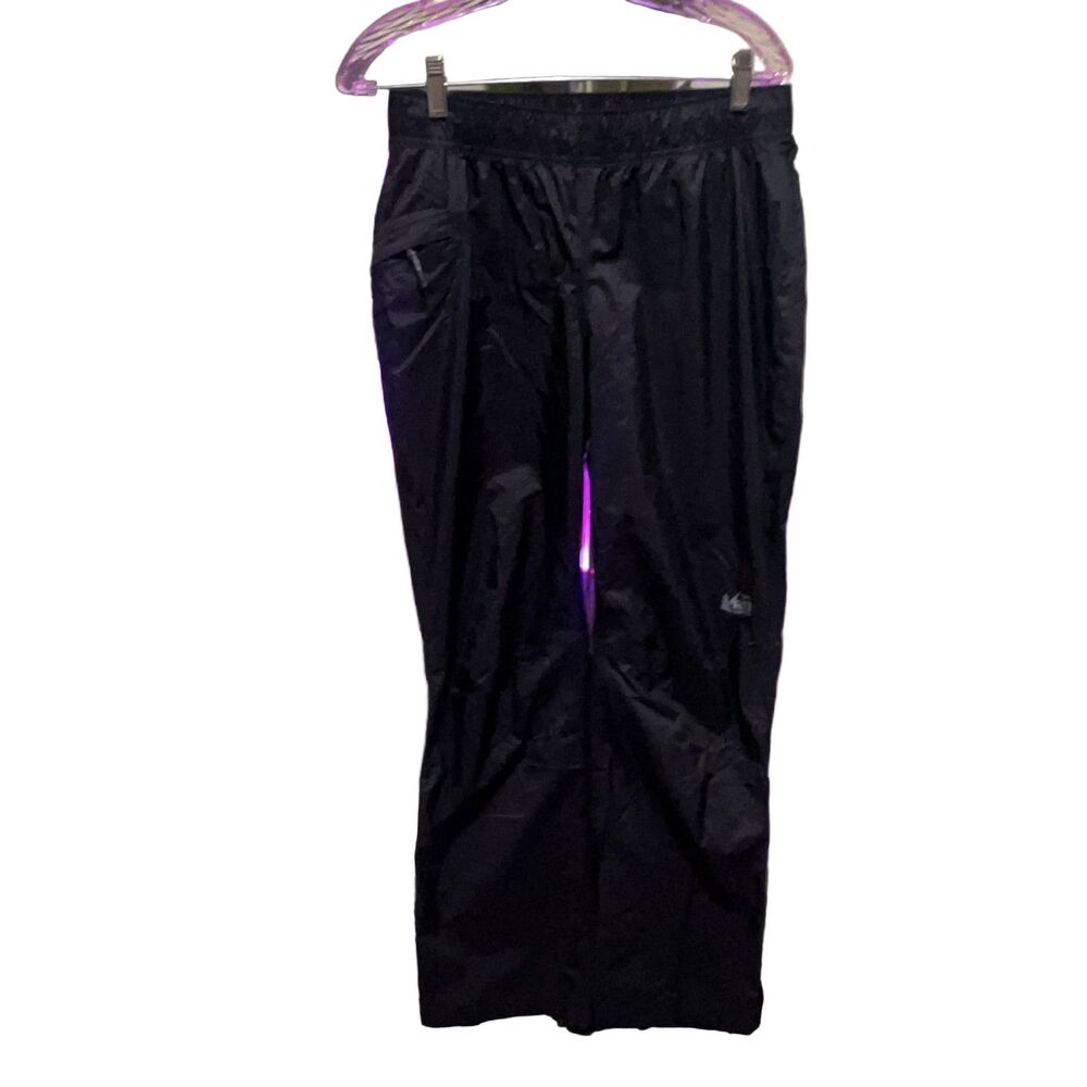 REI Co-op Rain Pants Women's Small Petite Black Waterproof Nylon